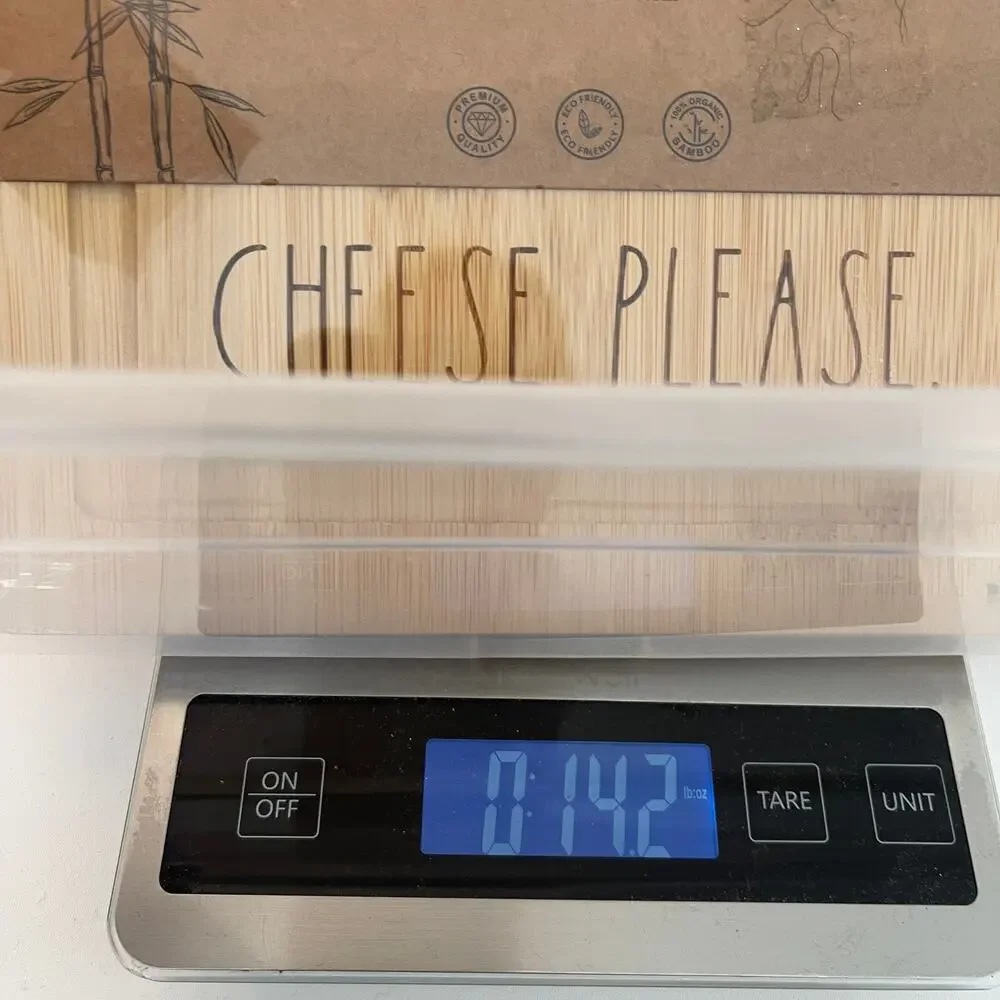 NWT NEW Rae Dunn Cheese Please Cheese Board Appetizers Gift Entertain Bamboo